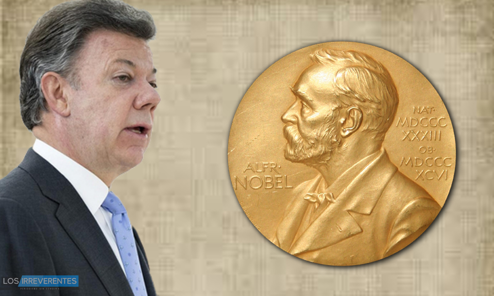 Nobel de paz para Santos