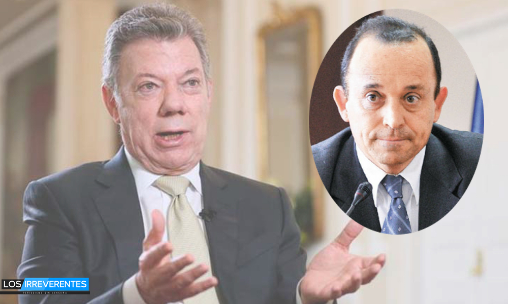 Santos persigue a Santiago Uribe