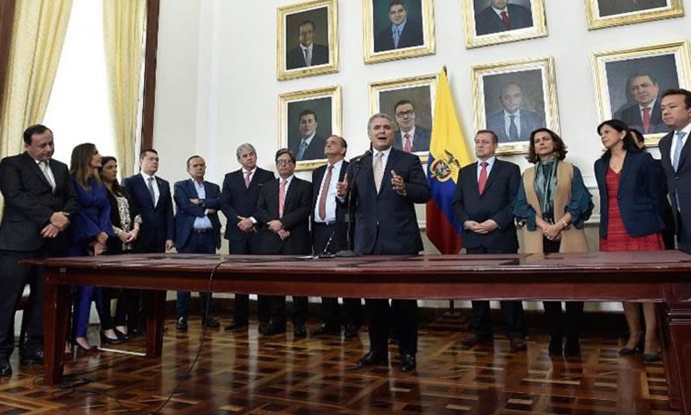 El pacto por Colombia de Iván Duque