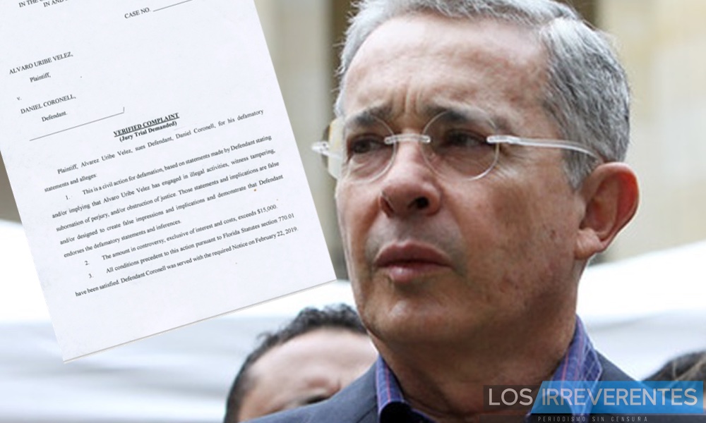 Presidente Uribe demanda a Daniel Coronell en Estados Unidos