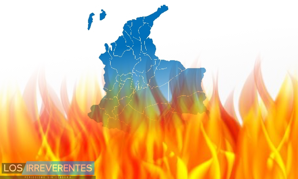 Incendiar a Colombia