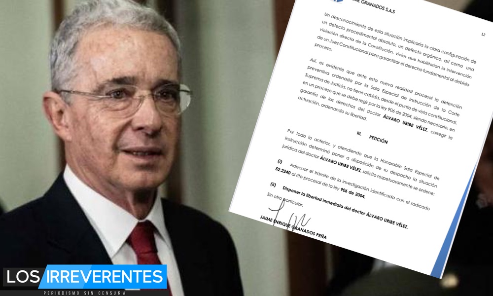Argumentos para la libertad de Uribe