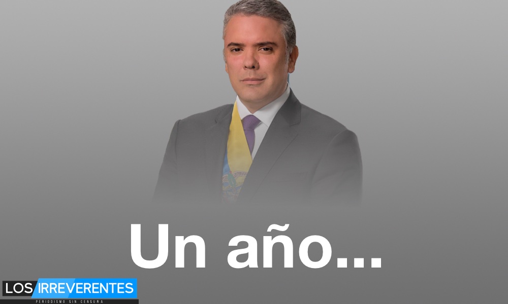Un año…