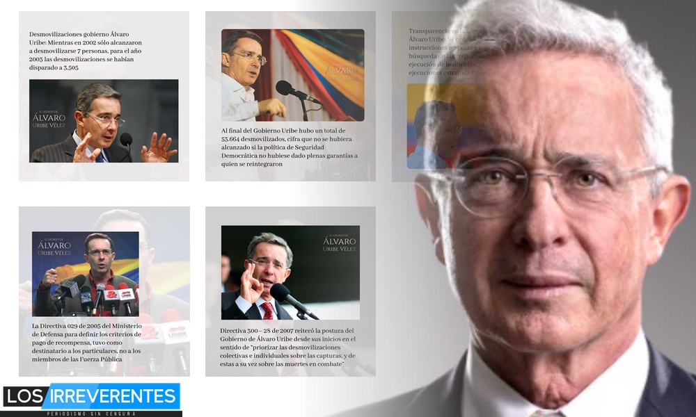 Uribe ante el padre de Roux