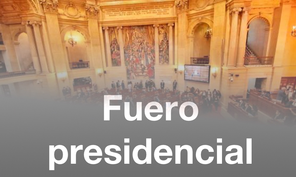 El fuero presidencial