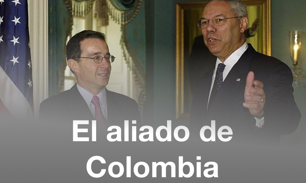 Colin Powell: el aliado de Colombia