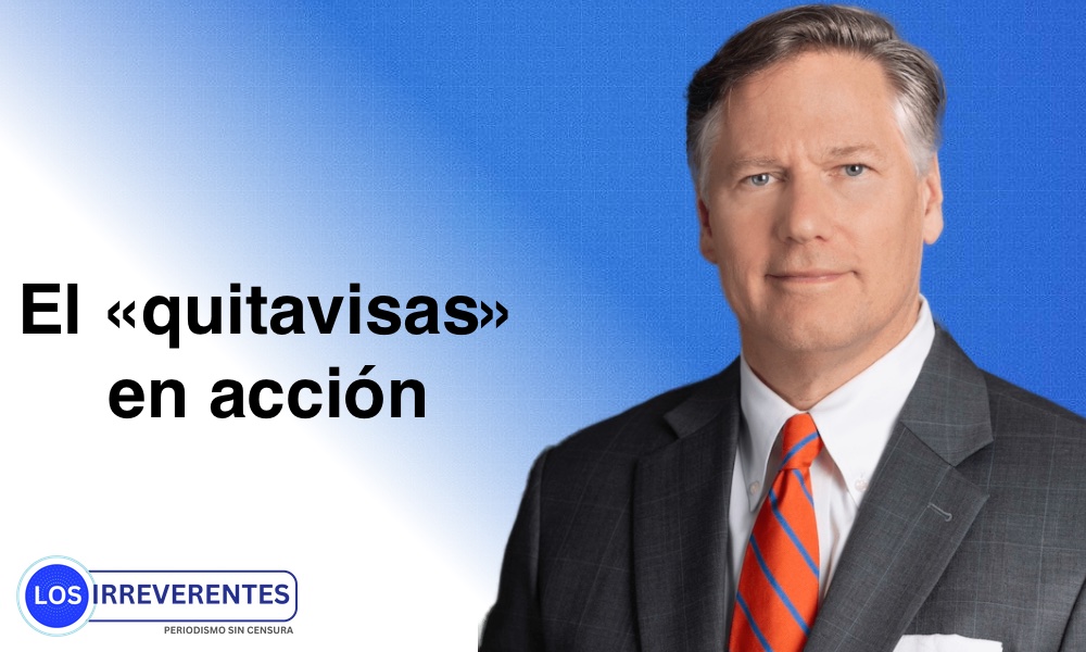 El «quitavisas» en acción